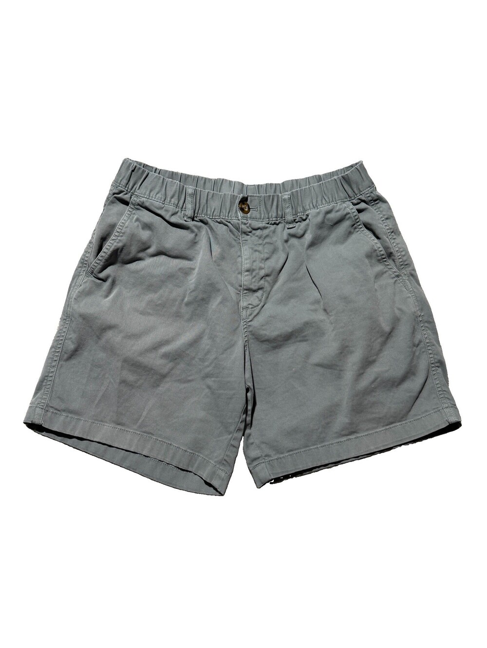Bear Bottom Shorts Mens Large Gray Elastic Waist 5.5" Comfort Stretch Casual